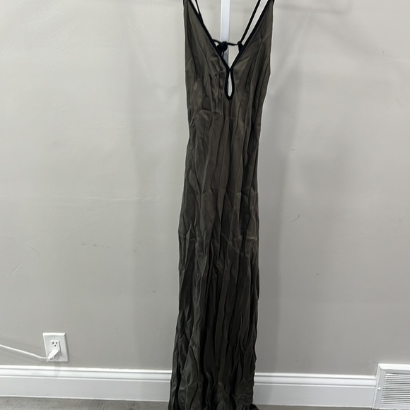 BEC + BRIDGE Cedar City Maxi Dress in Dark Willow & Black - Picture 5 of 13